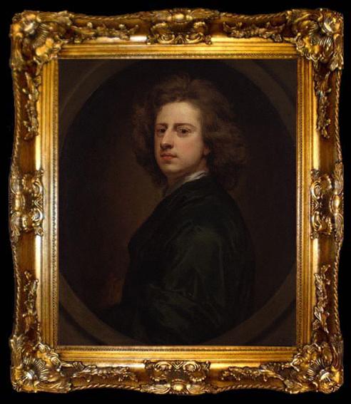 framed  Sir Godfrey Kneller Self-portrait, ta009-2